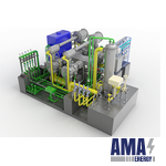 Lubricated piston Compressor