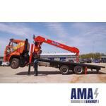 Кран-Манипулятор Dintek LS2056 с Эвакуаторными Аутригерами