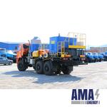 Multifunctional Pumping unit SIN-35.53 for coiled tubing based on KAMAZ-65222