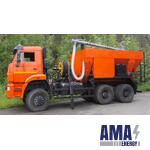 Mixing and Loading Machine MZ-3B-01-E based on KAMAZ