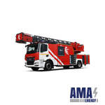 Fire truck with ladder ATsL-3.0-50-24 (63934)