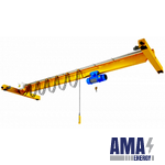 Single girder Overhead crane 16 tons - Electric Support