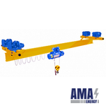 Single girder Overhead crane 10 tons - Electric Overhead