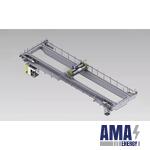 Double girder bridge crane