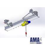 Overhead bridge crane