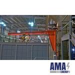 Wall-Mounted Cantilever crane with Electric Rotation drive KKM5