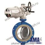 Double-Eccentric Butterfly valves UKEM-D2