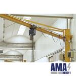 Jib crane KKR 3, Electric Stationary with manual Rotation of the Console and Electric Lifting Jib crane KKR 3, Electric Stationary with manual Rotation of the Console and Electric Lifting