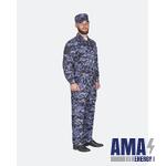 Everyday suit (Staff) Rosgvardiya d/r, Blue dot (made of Blended Fabric)