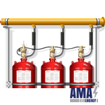 Automatic gas fire Extinguishing Systems MPH