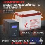 UPS 600 + Battery 12-200 Kit