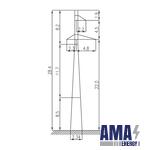 Anchor-angle Support of Transmission lines 1P110-3