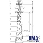 Transition Support for power Transmission lines PP110-2/50