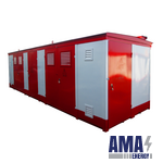 Complete TWO-Transformer Substation OF KIOSK TYPE FOR Outdoor Installation 2KTPN 25-2500Kva 6(10)/0.4Kv UHL1