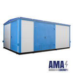 Complete Transformer Substation OF BLOCK-MODULE DESIGN OF Insulated TYPE KTPBU 25-2500 KVA 6 (10) / 0.4 KV UHL1