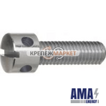 Sealing screw with holes DIN 404 M6x8-50 