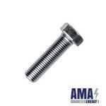 BOLT M6x20 DIN933 Hexagonal Galvanized 8.8