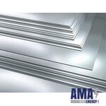 Stainless steel sheet AISI 304 cold-rolled 0.5X1250X2500, 2B, matte