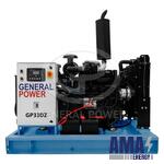 Дизельный Генератор General POWER GP33DZ - 24 КВТ