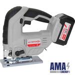 Cordless jigsaw Interskol MPA-65/18L2, 18 V, 3000 Strokes/Min, 19 mm, with 2 Batteries 2 Ah and Charger, in case (630.2.2.70) Cordless jigsaw Interskol MPA-65/18L2, 18 V, 3000 Strokes/Min, 19 mm, with 2 Batteries 2 Ah and Charger, in case (630.2.2.70)