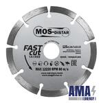 Diamond disc for Concrete 1A1RSS FAST CUT (Fast cut) (7mm) MOS-DISTAR 115*1.8*7*8T*22.23 mm