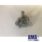 Compression spring 0.7X6X16 mm Stainless steel Compression spring 0.7X6X16 mm Stainless steel