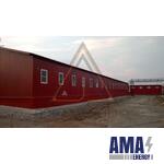 Dormitories from block Containers