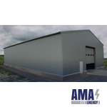 Metalworking shop 18 x 30 x 6 m