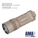 X20-R High Output Tactical Flashlight with Three Modes