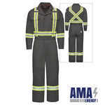 Bulwark® FR iQ Series® Lightweight Coveralls with Reflective Striping