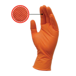 Diamond Sandblast Textured Nitrile POWDER FREE GLOVE