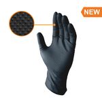 Biogreen® Biodegradable Diamond Sandblast Textured Nitrile POWDER FREE GLOVES