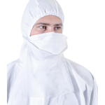 Bioclean™ DB Sterile POUCH-STYLE FACE MASK WITH NECK GUARD BDBS-G