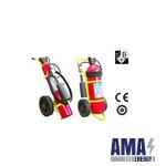 Movable CO2 Extinguishers