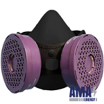 Comfort-Air®Nx BLACK Elastomeric Rubber Half Mask W/O An Exhalation Valve – P100 Cartridges