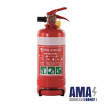 Fireknight 1.0kg ABE Powder Type Portable Fire Extinguisher