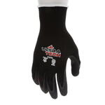 96671 - Ultratech® Work Gloves - 21-Gauge Black Nylon Shell - Black Micro-Foam Nitrile Palm Coating - Electrostatic Dissipative (ESD) Gloves