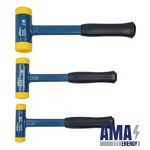 3 Piece Dead Blow Hammer Set - 30mm, 40mm, and 50mm