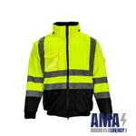 HiVis Waterproof Bomber Jacket