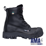 Traction 4X4 Waterproof 8" Metal Free Work Boots - Black
