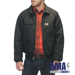 #1816 Black Duck Zipper-Front 12 oz. Jacket - MADE IN USA