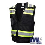 Radians SV59-1, Type O Class 1 Heavy Duty Surveyor Safety Vest with Zipper
