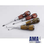 Wooden Grip Screwdriver Set (6pcs) - NTD306