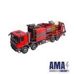 Dual-Engine, Dual-Pump Cementing Truck