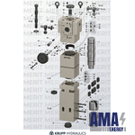 Uzduzni Vijci Za Krupp HM 2500 Hidraulični čekači