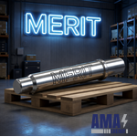 Merit High-Performance Striking Piston (P/N 161015) for Rammer BR2577 Breakers