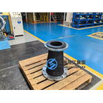 DN300 to DN200 Concentric Slurry Rubber Expansion Joint Reducer with 150LB and Custom Flanges (600Mm)