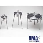 KS 142 — Large Stainless Steel Filter Holder for 142 mm discs