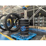 DN450 Hand-Built 5-Arch Anti-Settling Rubber Expansion Joint with SS304 Flanges (900Mm)