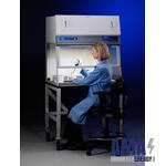 4' Purifier Filtered PCR Enclosure with UV Light and Protection Panel